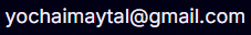 email yochai